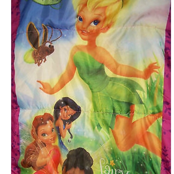 Disney Fairies Sleeping Bag - Picture 2 of 2